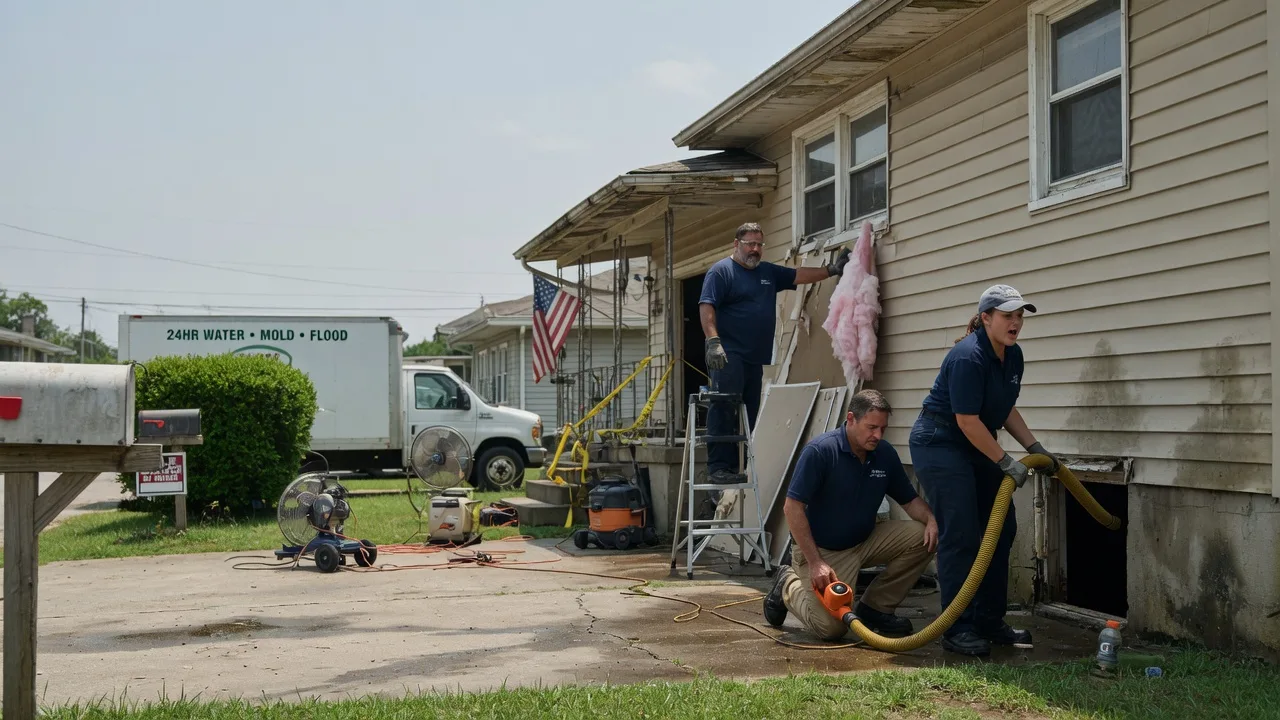 Water Damage Repair in Fortville, IN near me